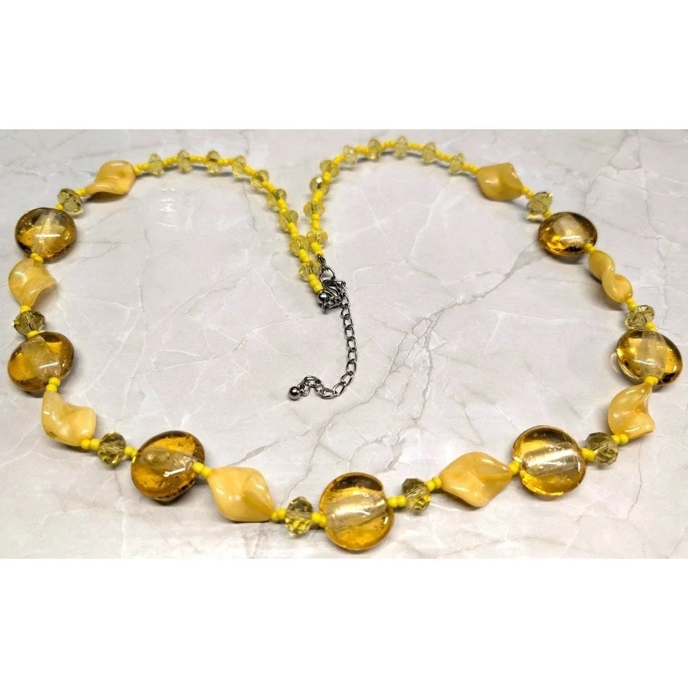 The Unbranded Brand yellow glass